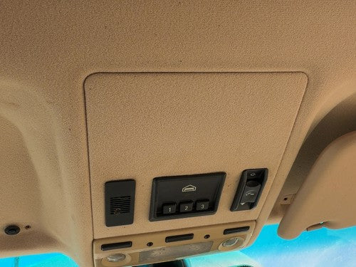 2001 Bmw 530I Center Overhead Console Oem Dome Light Map Lamp Cubby Tan