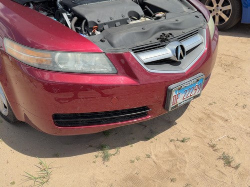 2004-2006 Acura Tl Front Bumper Cover Assembly Oem 3.2L Redondo Red