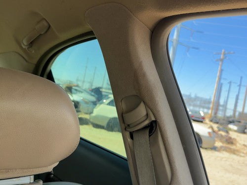 2000-2006 Lincoln LS Driver Left Upper B-Pillar Trim Panel Tan 4H