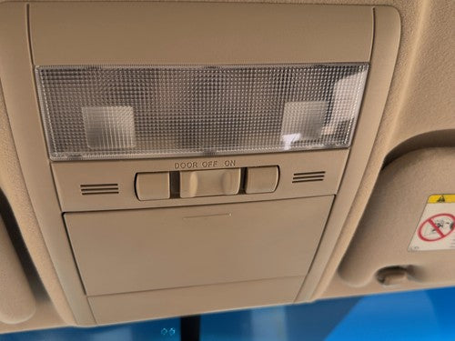 2004-2009 Toyota Prius Center Overhead Console Dome Light Map Lamp Cubby Tan 08