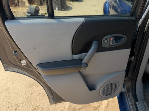 04-05 Vue Redline Driver Left Rear Door Trim Panel With Switches Back Gray 17D