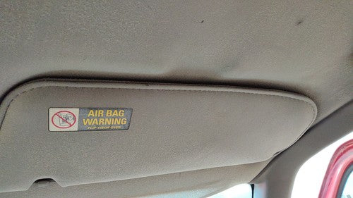 1989-2006 Mazda B2500 Passenger Right Sun Visor Oem Gray V2
