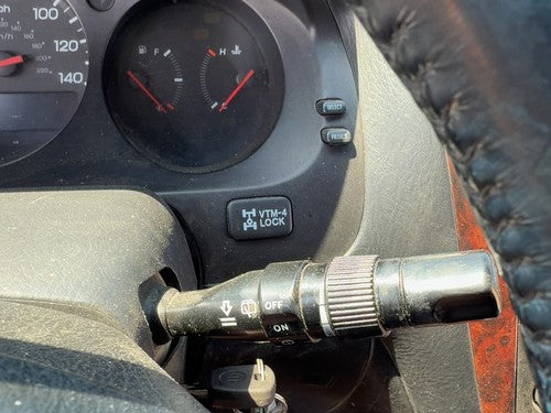 01 Mdx Turn Signal Switch Windshield Wiper Column Control Lever Assembly Black D