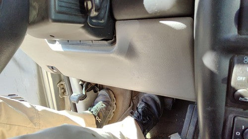 2000 Chevy Venture Lower Dash Under Column Knee Bolster Trim Panel Oem Gray