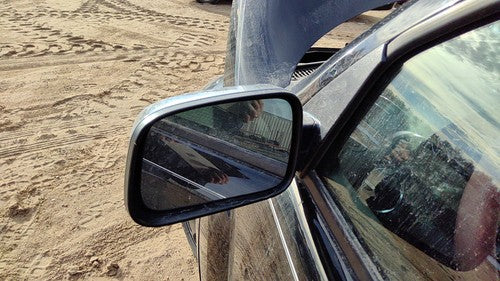2006-2011 Chevy Hhr Driver Left Side Mirror Door Mounted Oem Power Black 41U