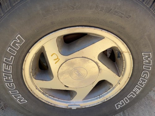 1991-1994 Ford Explorer 2 Dr 15" Aluminum Wheel Oem Factory 5 Hole Rim
