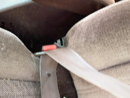 89 Honda Accord Lx Driver Left Front Seat Belt Buckle Receiver Oem Sedan Maroon