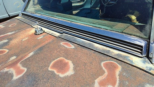 1964-1966 Ford Thunderbird Coupe Chrome Trim Below Back Glass Oem Moulding