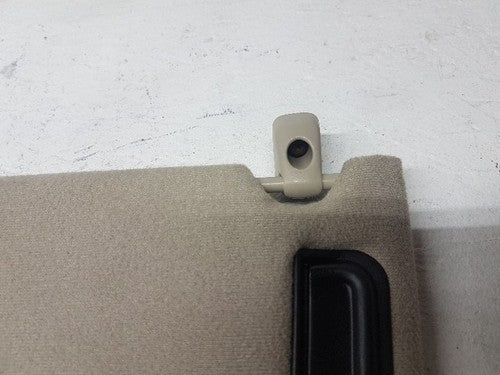 1996 Eldorado Passenger Side Right Sun Visor Assembly Tan Lighted Extendable