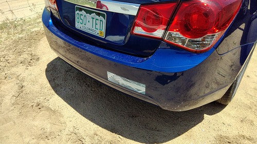 2011-16 Chevy Cruze Rear Bumper Cover Assembly Oem Back Blue Topas Gts 12776334
