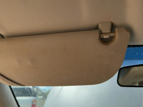 2005-2010 Chevy Cobalt Driver Left Sun Visor Oem Coupe Gray 14B 20868638