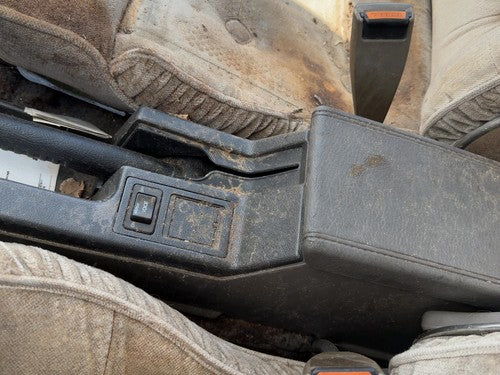 1985-1988 Nissan Maxima Center Console Assembly Gray Automatic 3.0L OEM