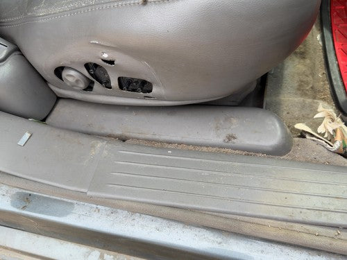 03 Seville Passenger Right Power Seat Track With Motors Only Oem Dark Gray 145