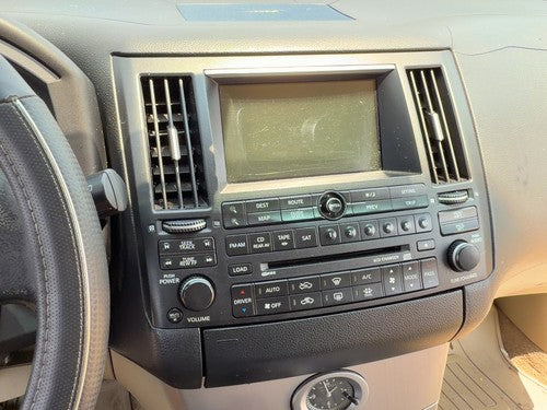 2003-2005 Infinity Fx45 Trim Bezel Around Radio Surround Dash Panel Oem