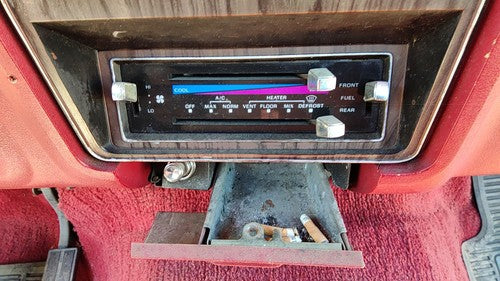 1983 Ford F150 Temperature Control Module In Dash Heater Ac Head Unit Oem
