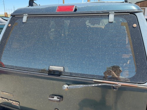 1991-1994 Ford Explorer 2 Dr Back Glass Rear Window Heated with Wiper Privacy