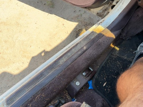 86-89 Accord Lx Driver Left Lower Sill Step Moulding Trim Panel Oem Sedan Maroon