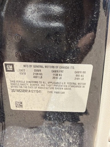 10-11 Impala Complete Air Intake Cleaner Filter Box Housing With Tube Oem 3.9L