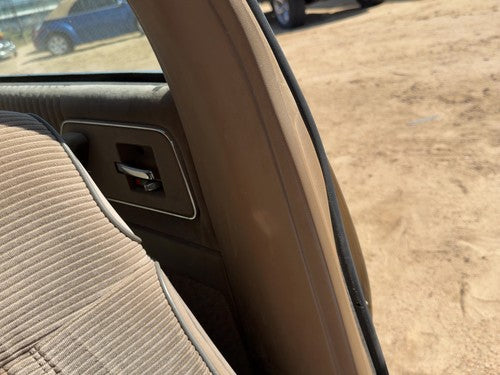 1989-1996 Buick Century Sedan Driver Left B-Pillar Trim Panel Tan OEM