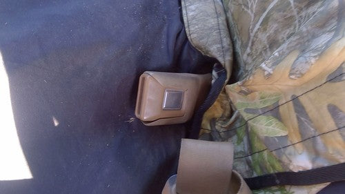 1986 Isuzu Pup Pickup Driver Left Front Seat Belt Buckle Receiver Oem Brown