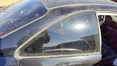 1996-2000 Honda Civic Passenger Right Rear Quarter Glass Back Side Window Coupe