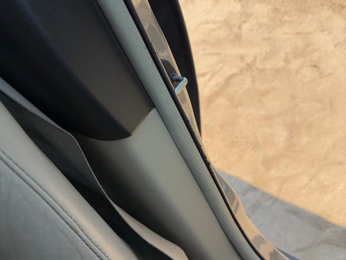 2003-2008 Infinity FX45 Driver Left Lower B-Pillar Trim Panel Willow Black