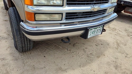 1988-2000 Silverado 2500 Front Bumper Assembly With Brackets Oem 15574111