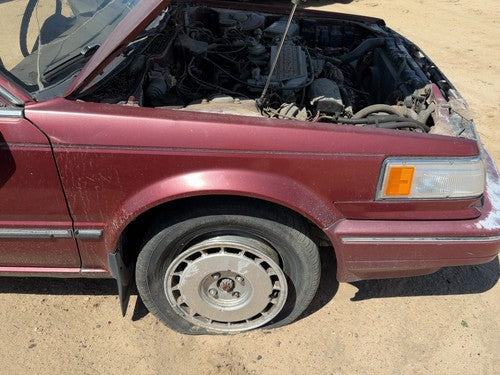 1987-1988 Nissan Maxima Passenger Right Front Fender Oem 4Dr Sedan Red