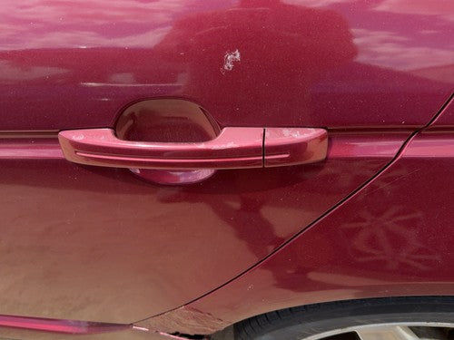 2004-2008 Acura Tl Driver Left Rear Outside Door Handle Oem Back Redondo Red