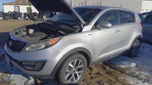 2010-2016 Kia Sportage Passenger Right Front Side Window Door Glass Oem