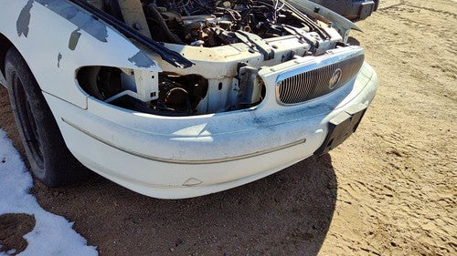 1997-2003 Buick Century Front Bumper Cover Assembly Oem White 12369156