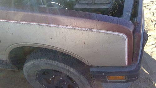 1981-1987 Isuzu Pup Pickup Passenger Right Front Fender Oem Red 94446989