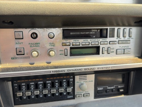 1987-1988 Nissan Maxima Stock Radio Oem Factory Stereo Am-Fm-Stereo Cassette Gl