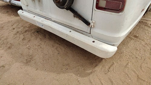 1971-1977 Dodge Van B200 Rear Bumper Assembly Oem Back White 02959531
