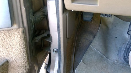 1985-1995 Chevy Astro Driver Left Lower Kick Trim Panel Oem Tan