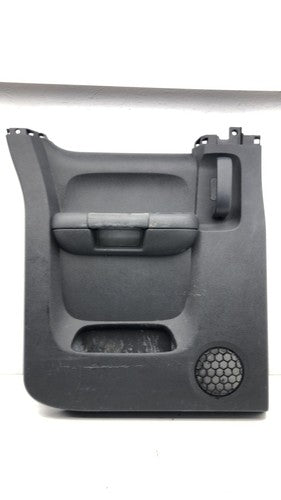 07-13 Gmc Sierra 1500 Driver Left Rear Inside Door Trim Panel Extended Cab Back