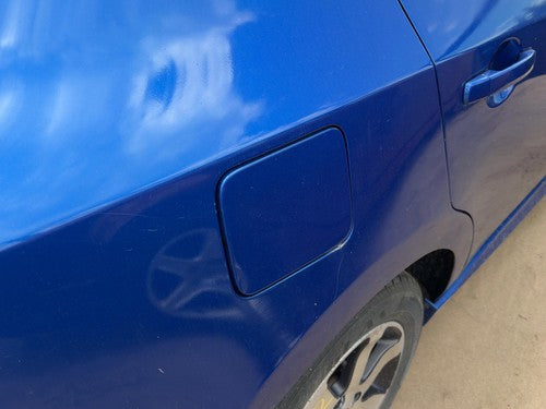 2007-2012 Nissan Sentra Fuel Tank Door With Hinge Gas Lid Oem Filler Blue B17