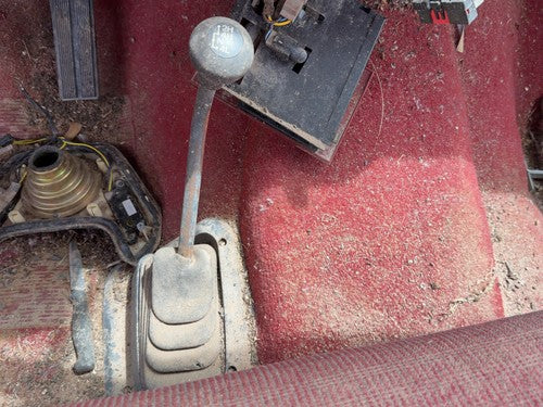 87-91 F150 4X4 Shifter Lever Assembly With Linkage Oem 4Wd T Case Shift Unit Red