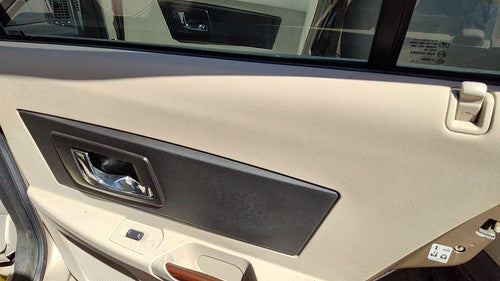 04-05 Cts Passenger Right Rear Door Trim Panel With Switches Back Neutral 702