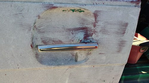 1971 Chevy Van G20 Passenger Right Rear Outside Door Handle Oem
