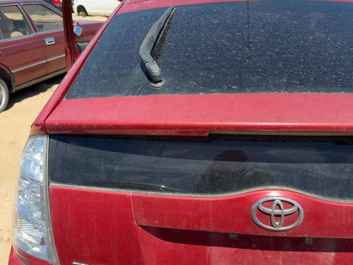 04-09 Prius Rear Spoiler Wing Lid Mounted Without Raised Fin Barcelona Red 3R3