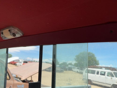 1987-1991 Ford F150 Pickup Standard Cab Back Glass Upper Plastic Trim Red
