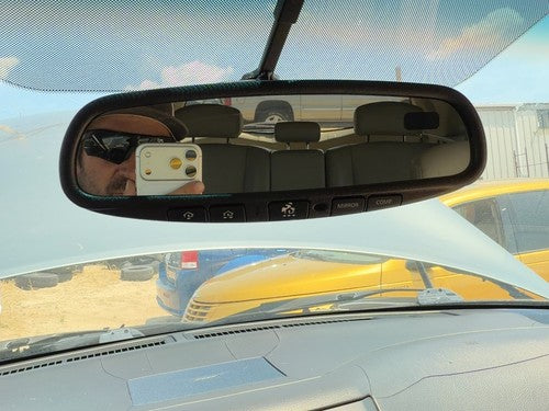 2003-2008 Infinity Fx45 Inside Rear View Mirror Oem Windshield Mounted