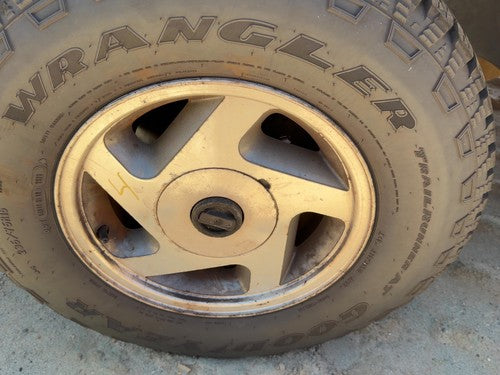 1991-1994 Ford Explorer 2 Dr 15" Aluminum Wheel Oem Factory 5 Hole Rim