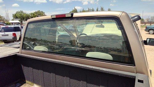 1988-2000 Silverado 2500 Back Glass Rear Window Oem Fixed Heated 15762642