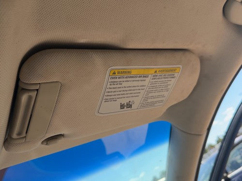 2006-2010 Infiniti M35X Passenger Right Sun Visor Oem Illuminated Graphite