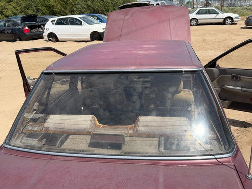 1985-1988 Nissan Maxima Back Glass Rear Window Oem 7971215E08
