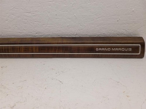 1990-1991 Mercury Grand Marquis Dash Panel Passenger Side Wood Grain Strip Trim