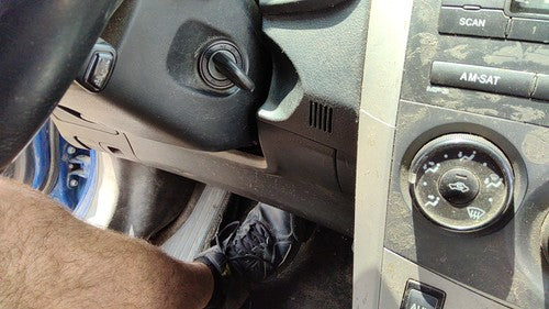 09 10 Toyota Corolla Lower Dash Under Column Knee Bolster Trim Panel Charcoal 17