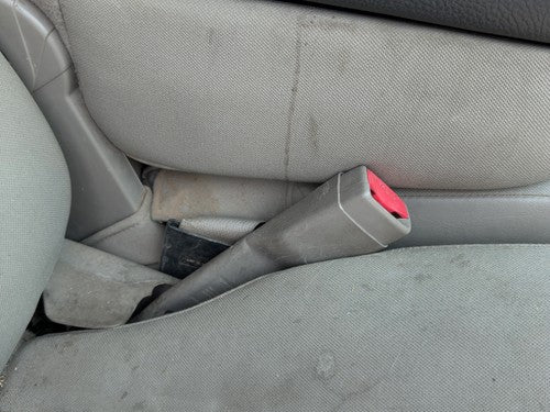 02-05 Ram 1500 Passenger Right Front Seat Belt Buckle Receiver Dark Gray V9Dv